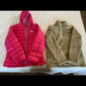 Patagonia and Gerry coat